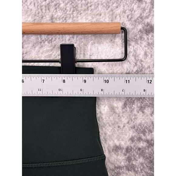 Lululemon Leggings 0 Womens Wunder Train High Rise Crop Forest Green - Picture 4 of 7
